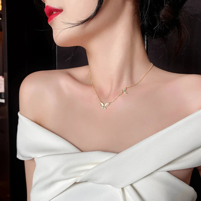 THE BUTTERFLY OPAL NECKLACE