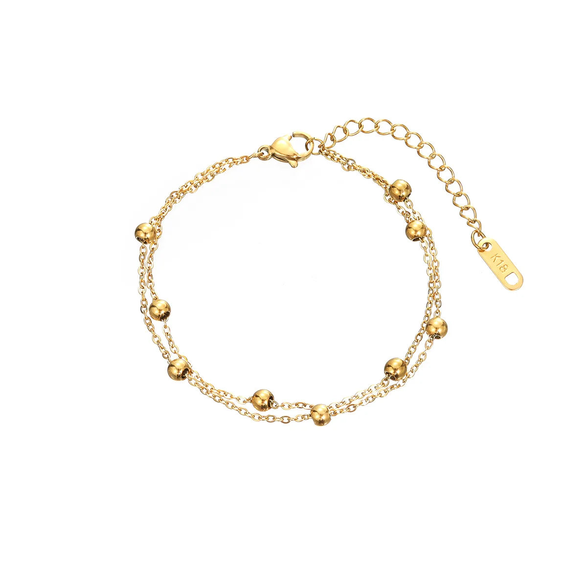 THE DOUBLE BEAD BRACELET