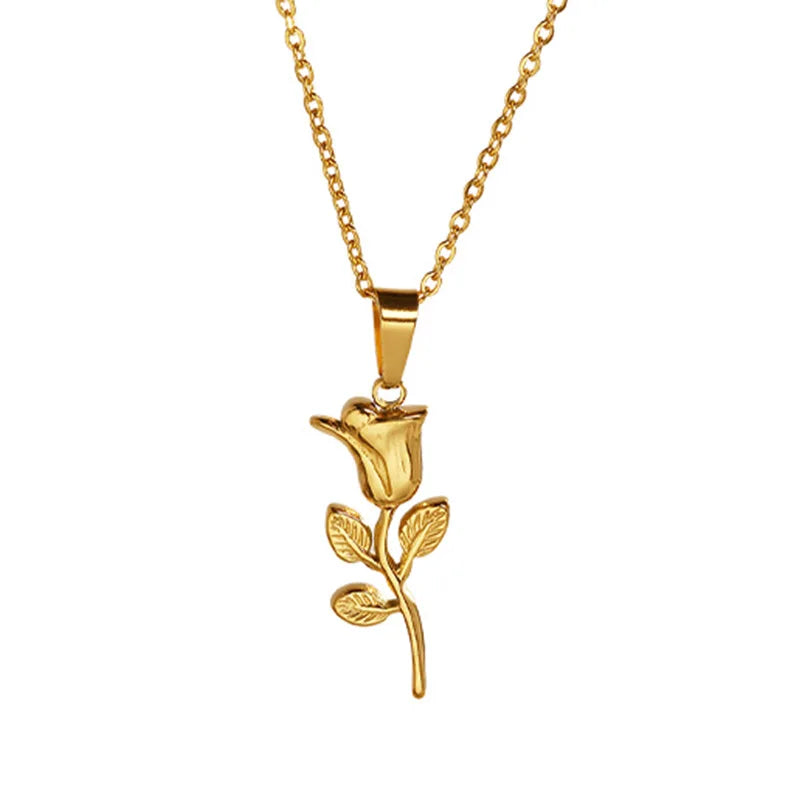 THE ROSÉ COLLARBONE NECKLACE